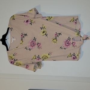 Taking Down 5/6 Lauren Conrad Flower Shirt